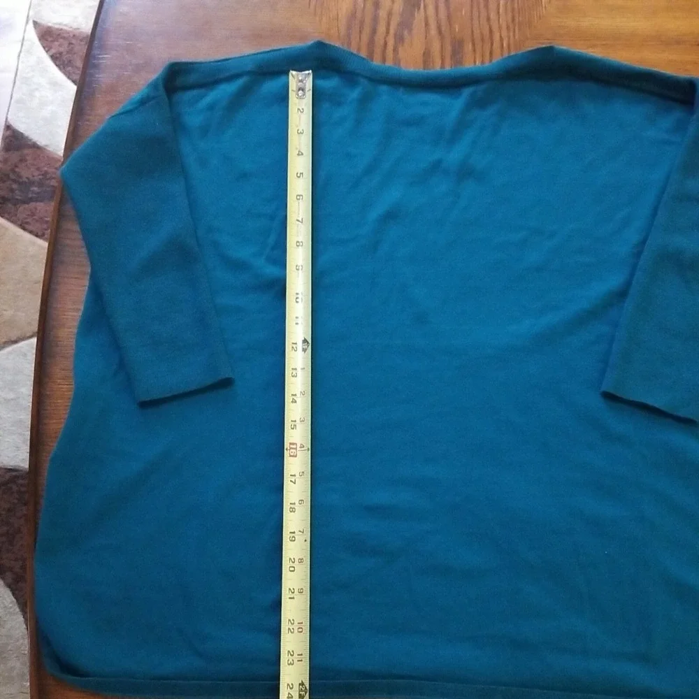 Lilly Pulitzer Womens‎ Cobo Sweater Size XS Green Metallic Boat Neck Dolman Boxy